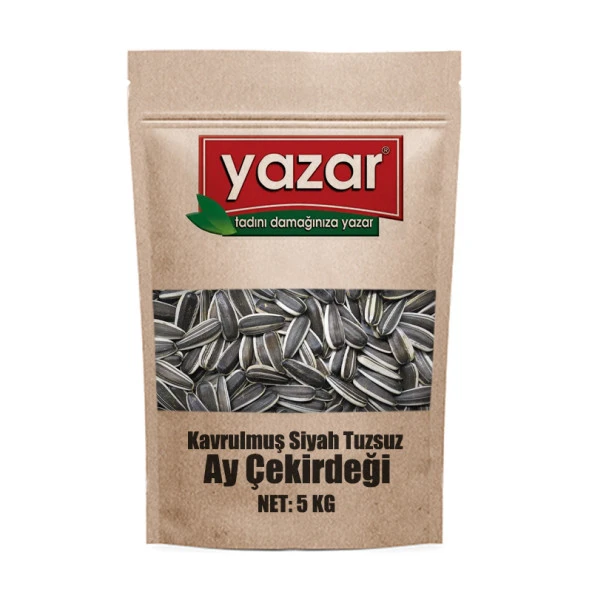 Yazar Kuruyemiş Ay Çekirdeği Siyah Sade 5 Kg ürün görseli 1