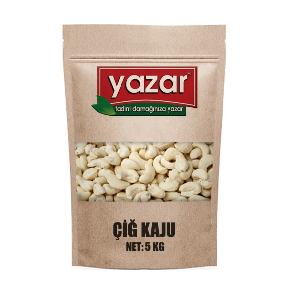 Yazar Kuruyemiş Çiğ  KAJU 5 Kg ürün görseli 1