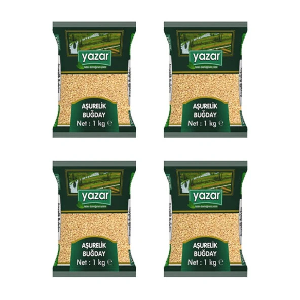 Yazar Aşurelik Buğday 1 Kg. x 4 Paket - Resim 2
