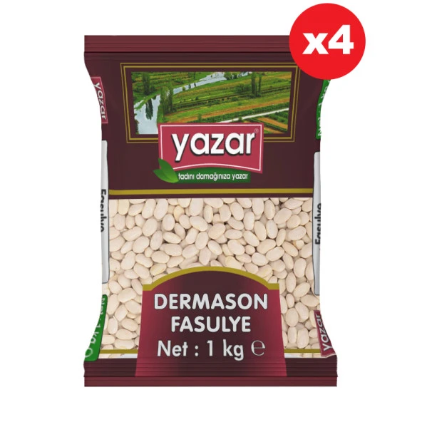 Yazar Dermason Fasulye 1 Kg. x 4 Paket ürün görseli 1