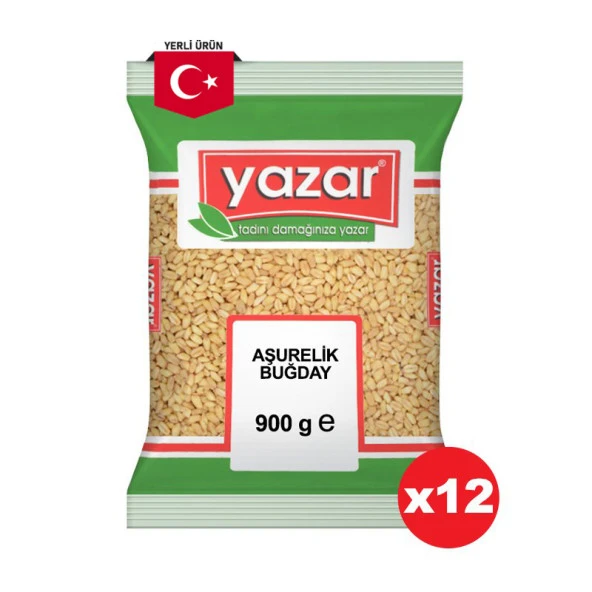 Yazar Aşurelik Buğday 900 Gr. x 12 Paket ürün görseli 1