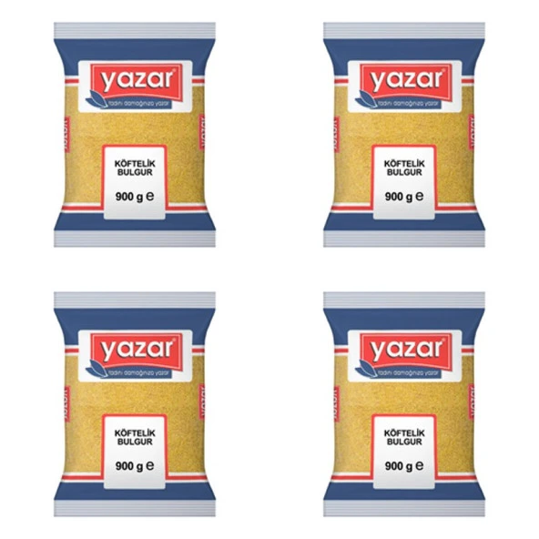 Yazar Köftelik Bulgur 900 Gr. x 4 Adet - Resim 2
