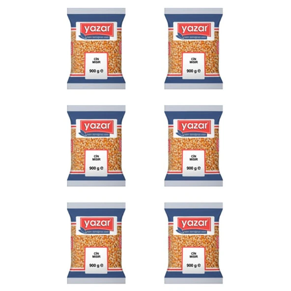 Patlatmalık Cin Mısır 900 Gr. x 6 Paket - Resim 2