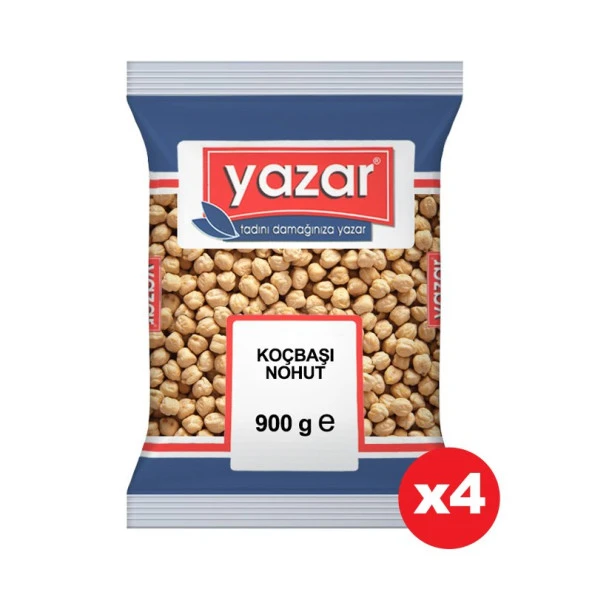 Yazar Koçbaşı Nohut 900 Gr. x 4 Adet ürün görseli 1