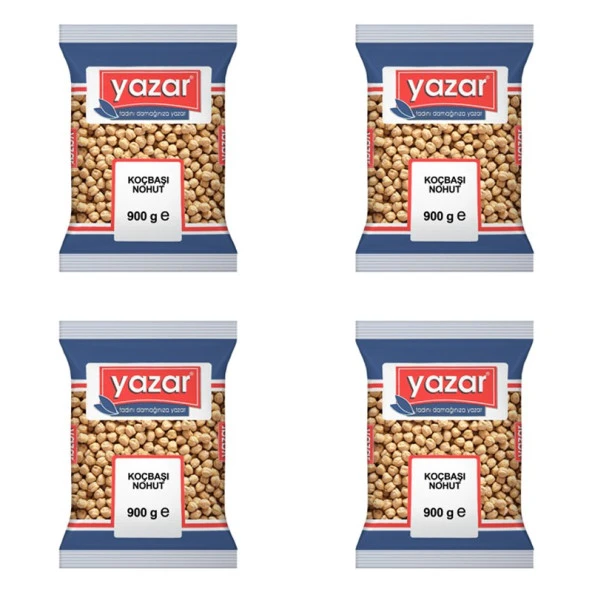 Yazar Koçbaşı Nohut 900 Gr. x 4 Adet - Resim 2