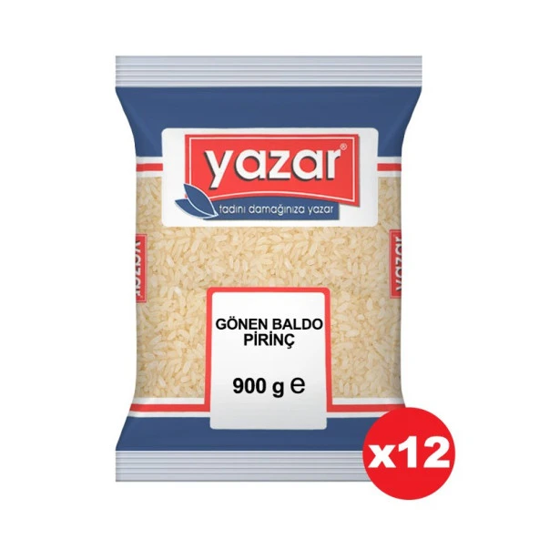Yazar Gönen Baldo Pirinç 900 Gr. x 12 adet ürün görseli 1