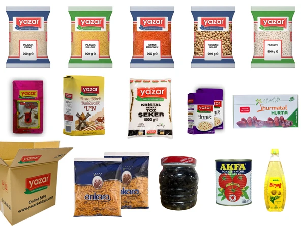 Yazar Ramazan Paket (6) (Kolisi) 16 Parça 17,730 Kg ürün görseli 1