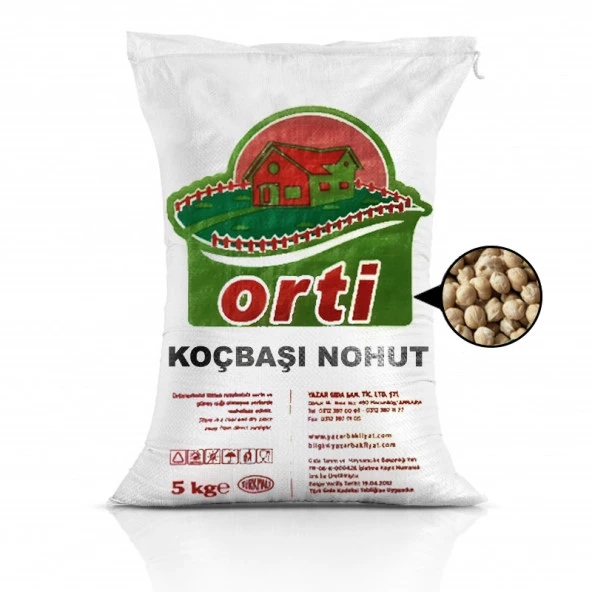 Orti Koçbaşı Nohut 5 Kg. ürün görseli 1