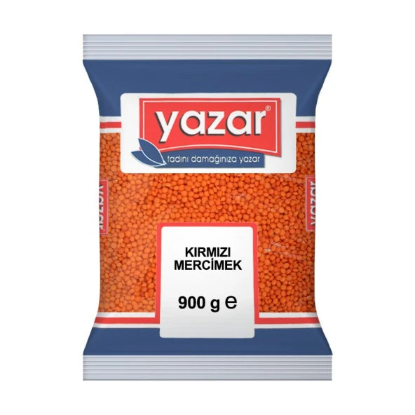 Yazar Kırmızı Mercimek 900 Gr. ürün görseli 1