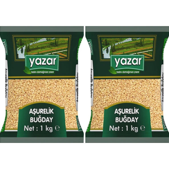 Yazar Aşurelik Buğday 1 Kg. x 2 Paket - Resim 2