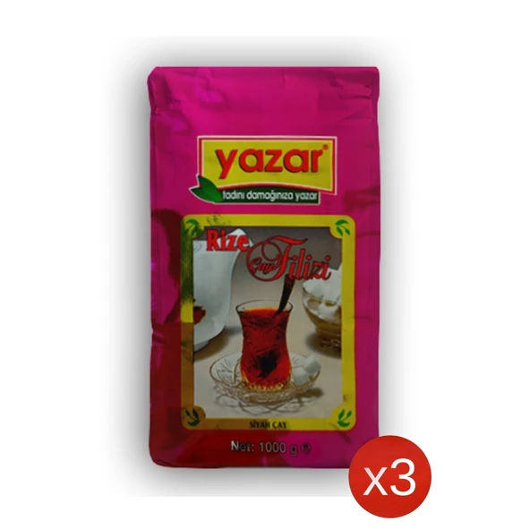 Yazar Filiz Çay 1 Kg x 3 Paket ürün görseli 1