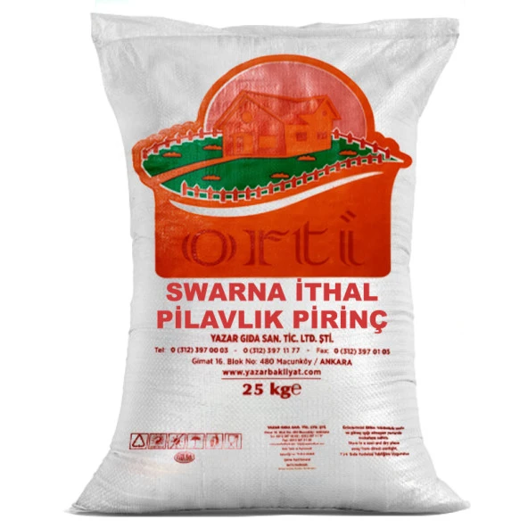 Orti Ucuz Swarna İthal Pilavlık Pirinç 25 Kg. ürün görseli 1