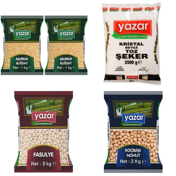 Yazar 2 Kg lık Aşure Paketi ürün görseli 1