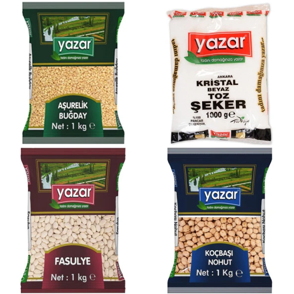 Yazar 1 Kg lık Aşure Paketi ürün görseli 1
