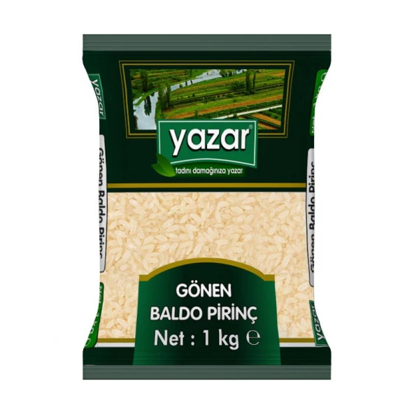 Yazar Gönen Baldo Pirinç 1 KG ürün görseli 1