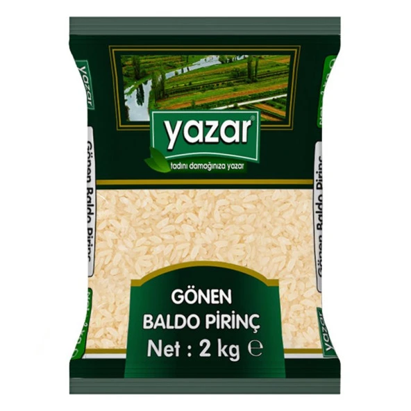 Yazar Gönen Baldo Pirinç 2Kg ürün görseli 1
