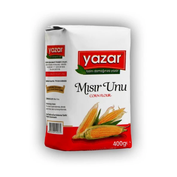 Yazar Mısır Unu(Glutensiz) 400Gr ürün görseli 1