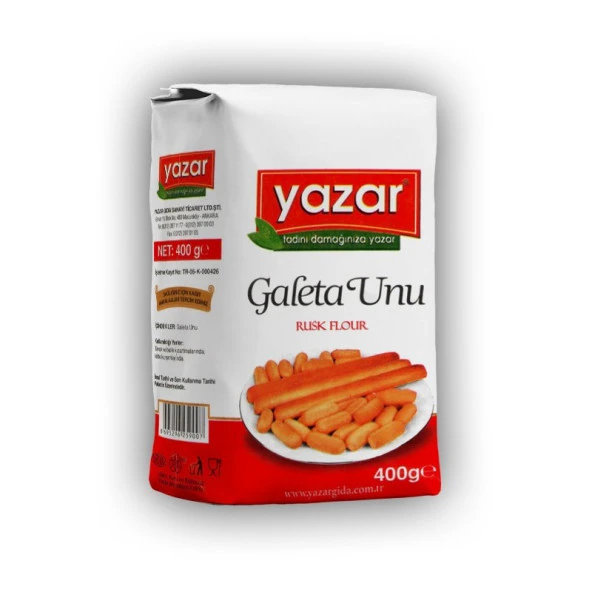 Yazar Sade Galete Unu(Glutensiz) 400G ürün görseli 1