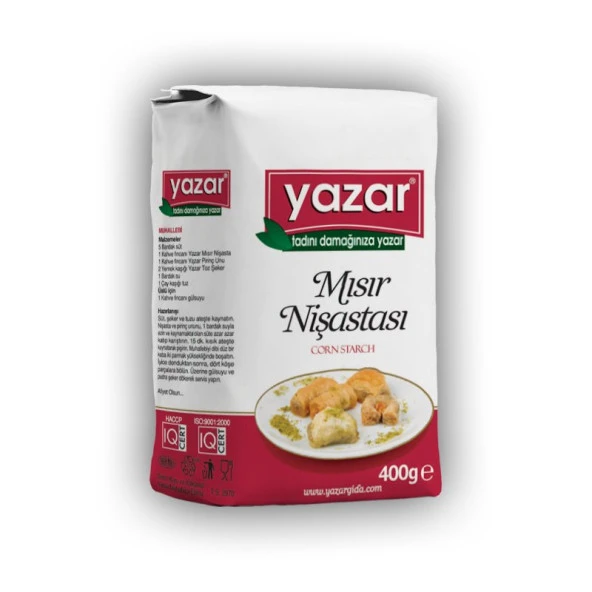 Yazar Mısır Nişastası 400Gr ürün görseli 1