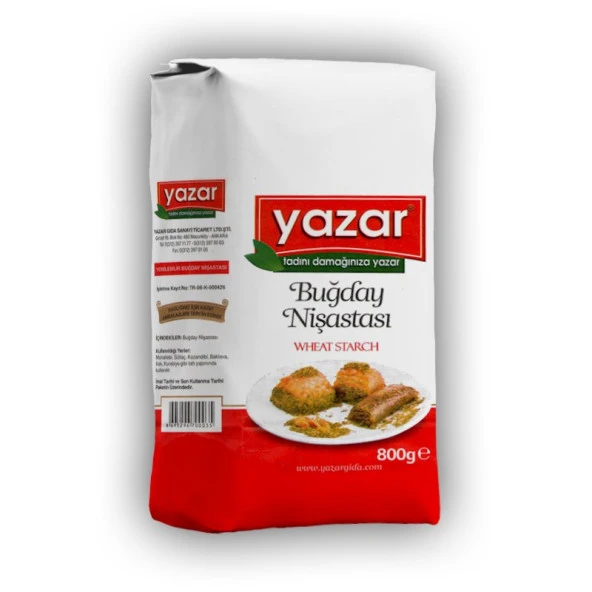 Yazar Buğday Nişastası 800Gr ürün görseli 1