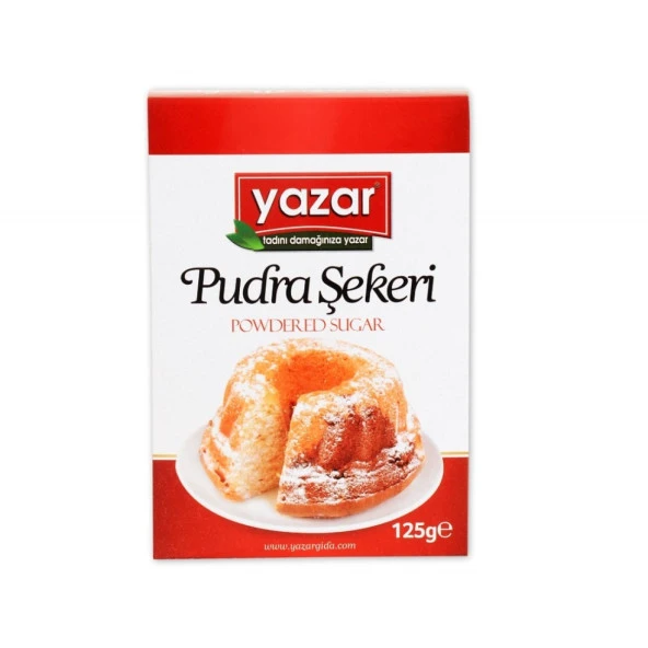 Yazar Pudra Şekeri 125Gr ürün görseli 1