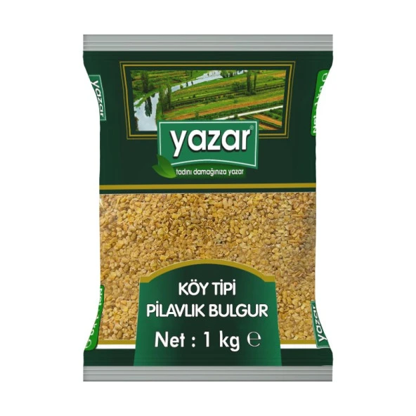 Yazar Köy Tipi Pilavlık Bulgur 1Kg ürün görseli 1