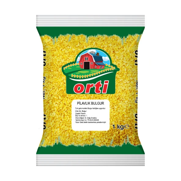 Orti Pilavlık Bulgur 1Kg ürün görseli 1
