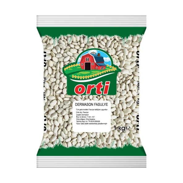 Orti Dermason Fasulye 1Kg ürün görseli 1