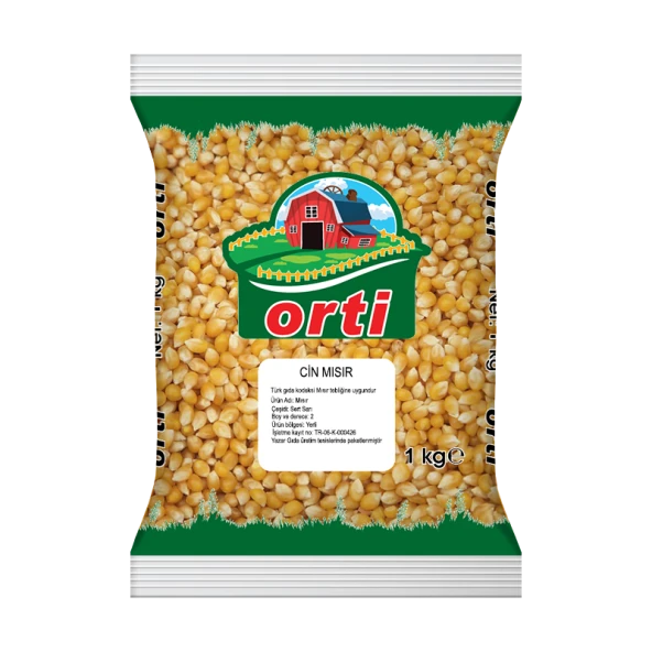 Orti Patlamalık Cin Mısır 1Kg ürün görseli 1