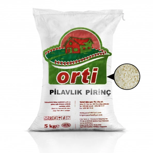 Orti Pilavlık Pirinç Uygun fiyat 5 Kg ürün görseli 1