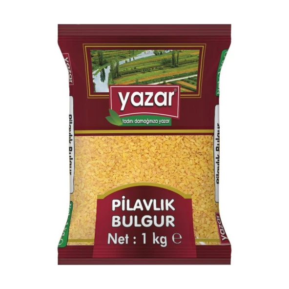 Yazar Pilavlık Bulgur 1 Kg x 2 Paket ürün görseli 1