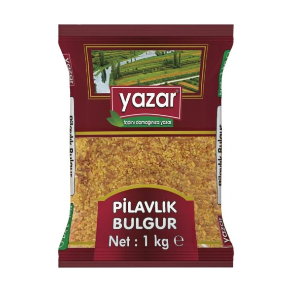 Yazar Şehriyeli Pilavlık Bulgur 1 Kg x 2 Paket ürün görseli 1