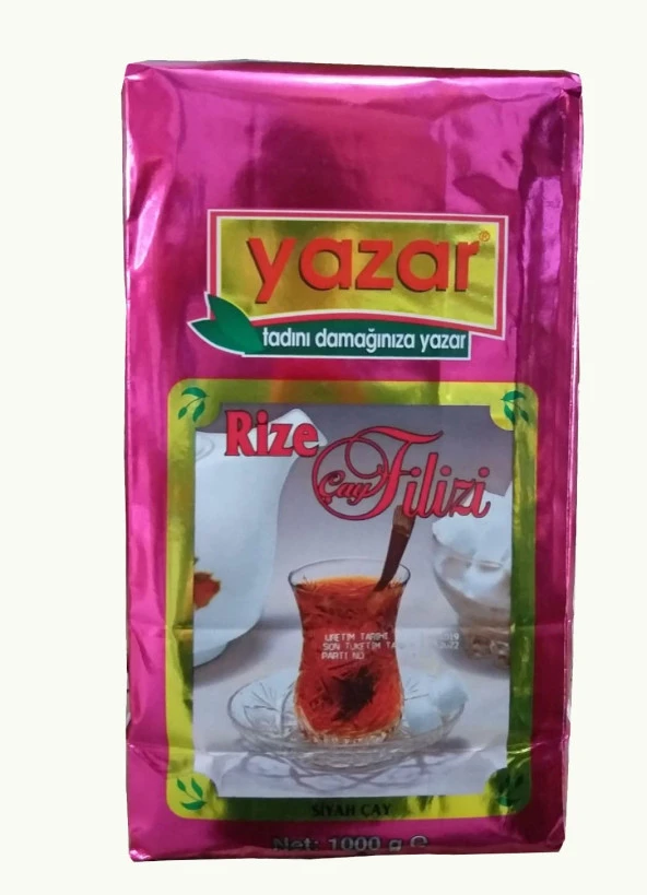 Yazar Rize Seçmece Filiz Çay 1000gr X 6pkt=6kg Toplam ürün görseli 1