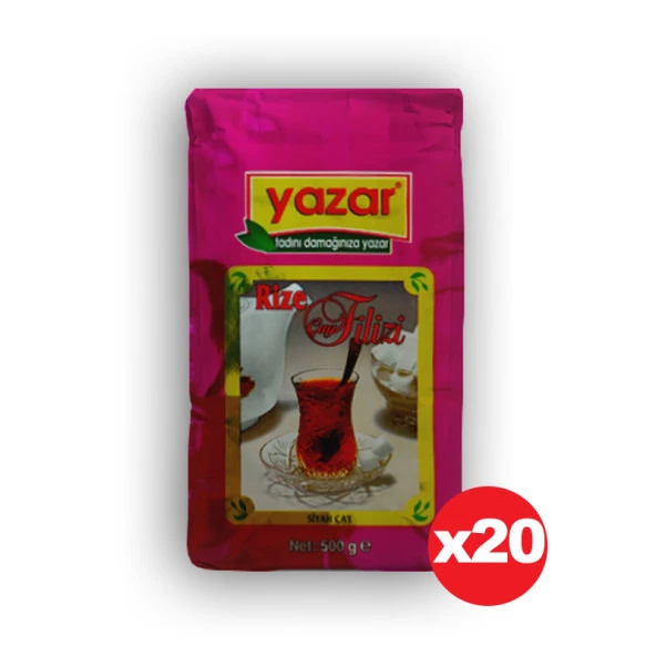 Yazar Rize Seçmece Filiz Çay 500gr X 20pkt=10kg Toplam ürün görseli 1