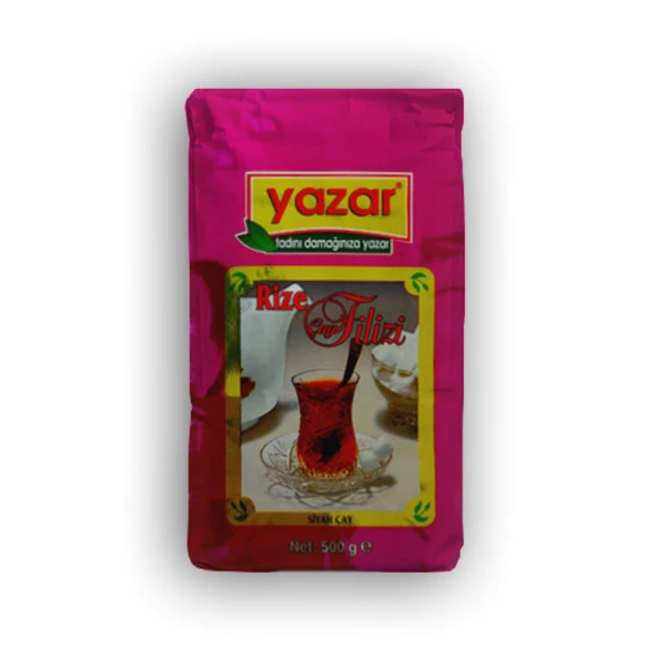 Yazar Filiz Çay 500 Gr x 4 Paket - 500 Gr x 1 Paket Stick Toz Şeker Hediye! ürün görseli 1