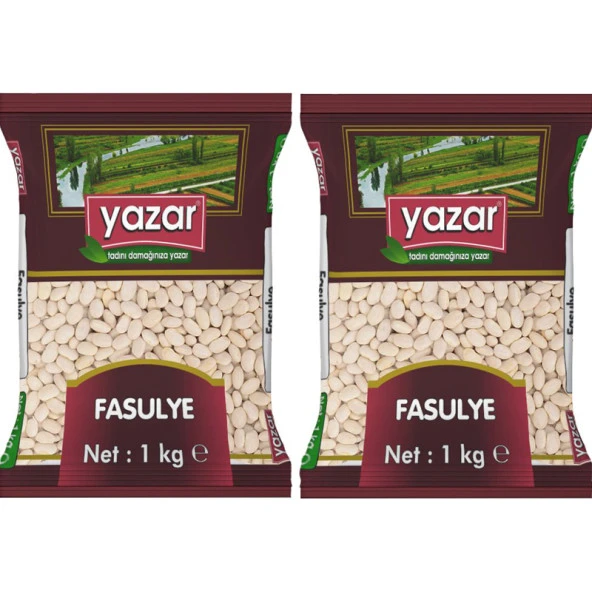Yazar Kuru Fasulye 1 Kg x 2 Paket ürün görseli 1