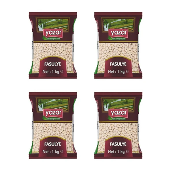 Yazar Kuru Fasulye 1 Kg x 4 Paket ürün görseli 1