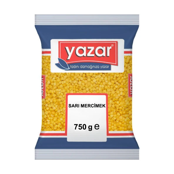 Yazar Sarı Mercimek 750 Gr x 2 Adet ürün görseli 1