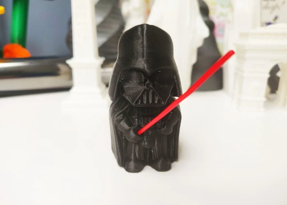Mini Darth Vader Star Wars Biblo Dekor Figür Hediyelik 3D Baskı - Resim 3