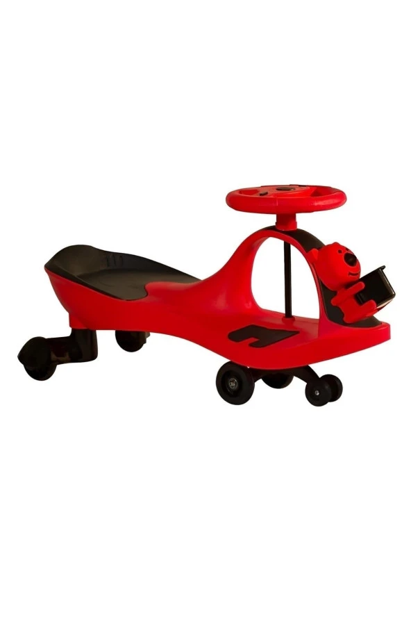 Furkan Toys Swing Car Karınca Çocuk Kaykayı Sevimli Ayıcık Sepetli ürün görseli 1