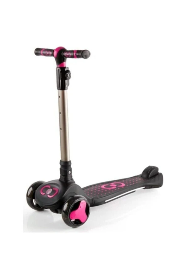 Furkan Oyuncak Cool Wheels Nova Işıklı Pembe Çocuk Scooter ürün görseli 1
