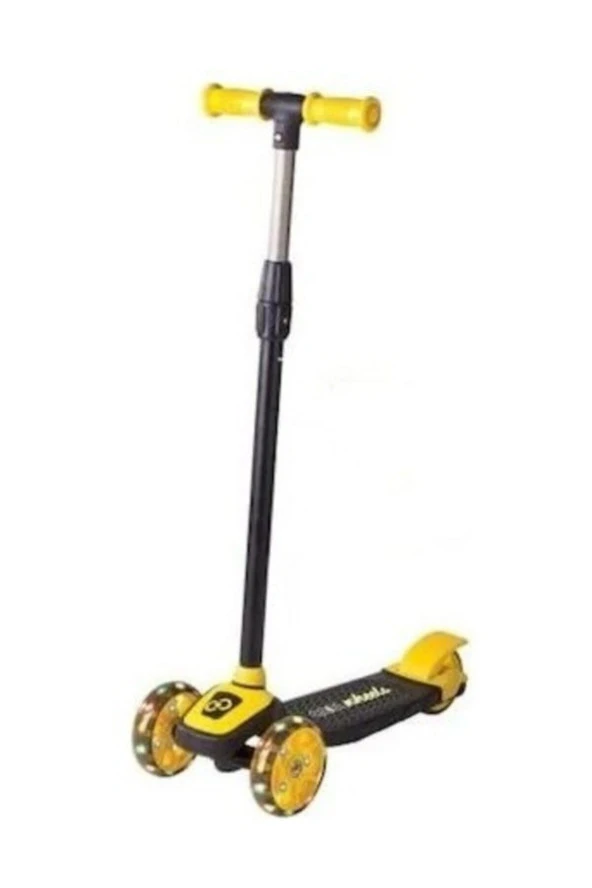 Furkan Scooter Cool Wheels Twist Işıklı Sarı ürün görseli 1