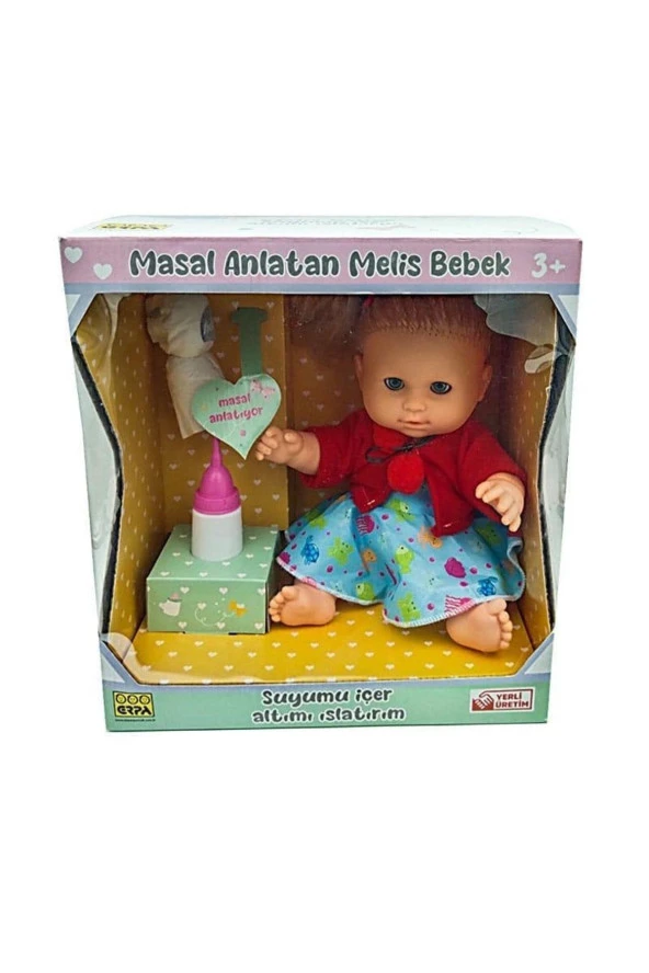 YEŞİL ELMA HEDİYELİK Altını Islatan Türkçe Konuşan Et Bebek-23082275 ürün görseli 1