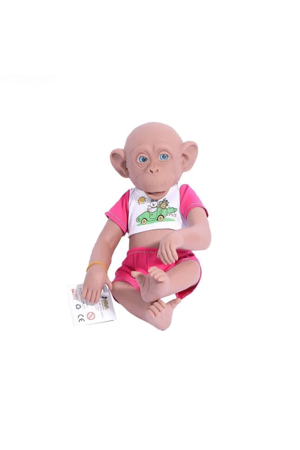 Asya Oyuncak ELF23301 Maymun 35 cm -Asya - Resim 3