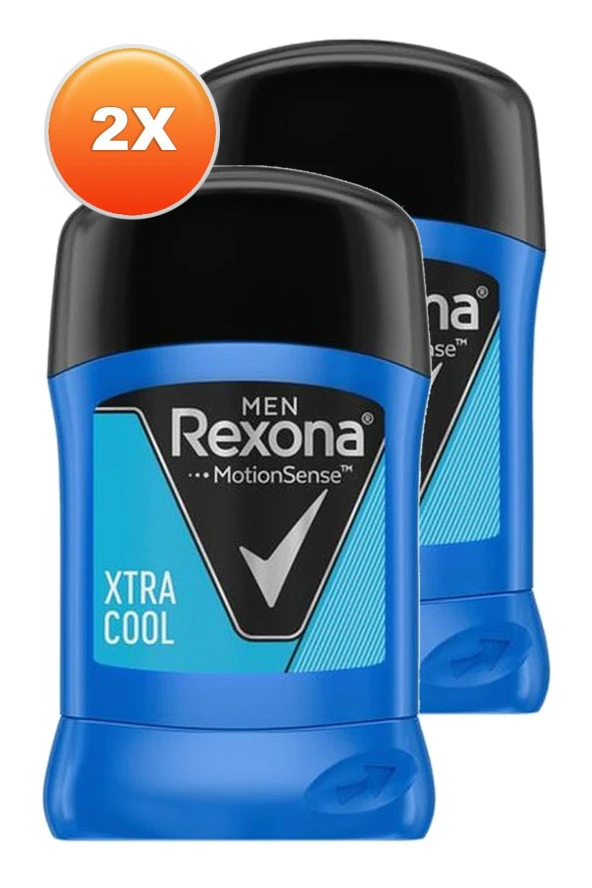 Rexona Men Extra Cool Stick Deo 40 ml 2 Adet ürün görseli 1