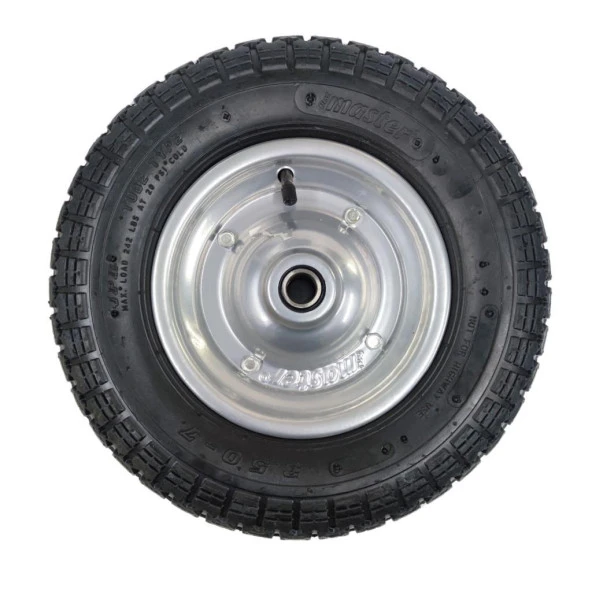 Rulmanlı Şişme Tekerlek - Metal Jantlı - 350x80mm 110Kg ürün görseli 1
