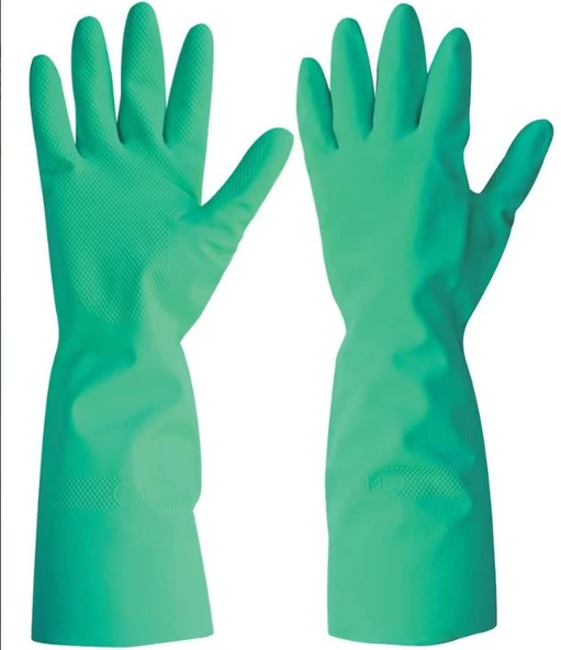 STARLİNE NF1815 KİMYASAL ELDİVEN YEŞİL 38cm NO:7 ürün görseli 1