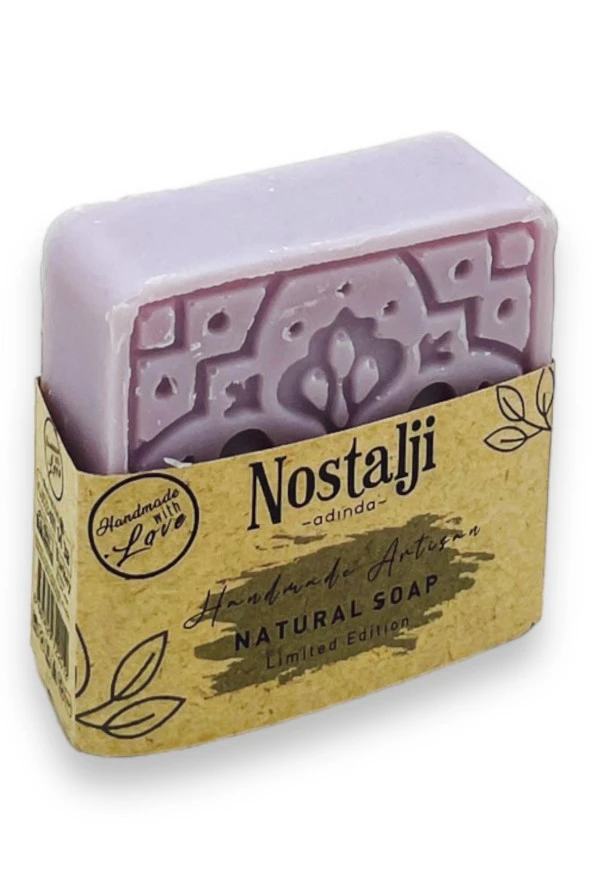 Nostalji Adında (%100 El Yapımı) Lavanta Hamam Banyo Sabunu 110gr ürün görseli 1