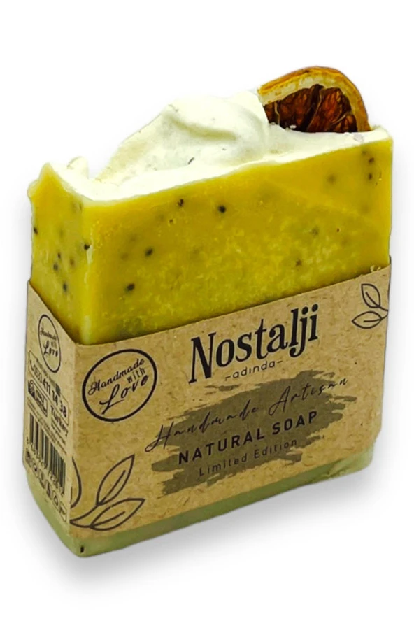 Nostalji Adında (%100 El Yapımı) Limon Yağlı Hamam Banyo Sabunu 110gr ürün görseli 1
