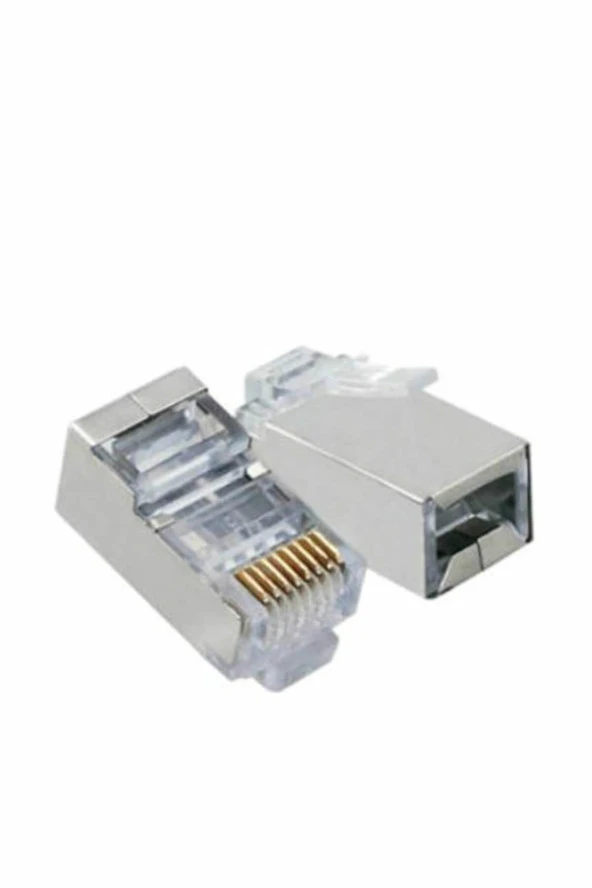 S-Lınk Sl-M66 Cat-6E 100 Adet Ftp Konnektör Metal Uçlu ürün görseli 1